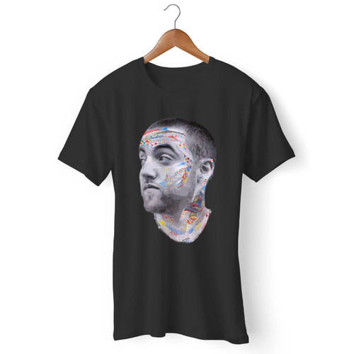Mac Miller Faces Men T Shirt