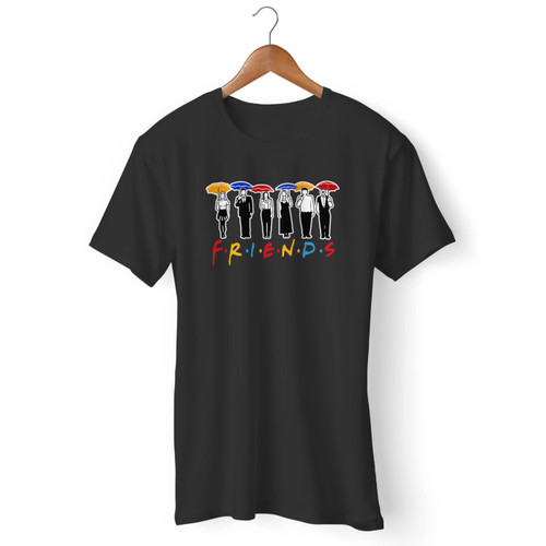 Friends Umbrella Tv Show Men T Shirt