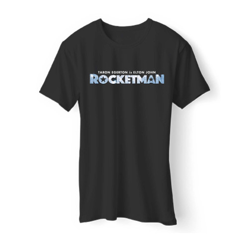 Rocketman Logo Cinema Men T Shirt