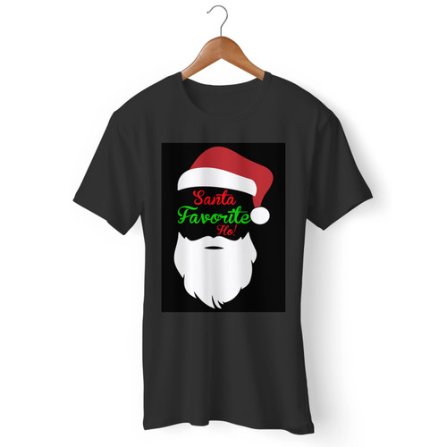 Santa Claus Favourite Ho Men T Shirt
