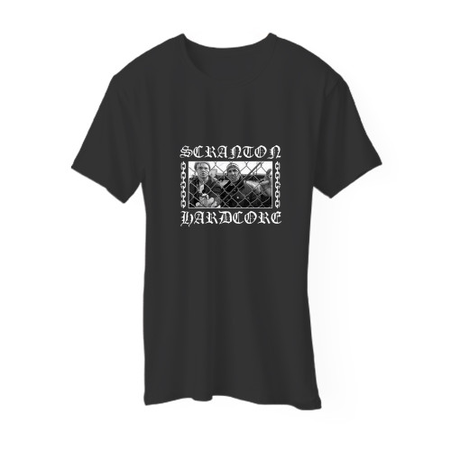 Scranton Hardcore Dwight Michael Men T Shirt