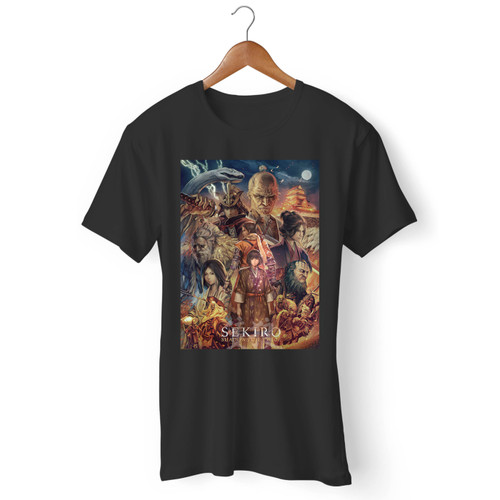 Sekiro Shadows Die Twice All Character Men T Shirt