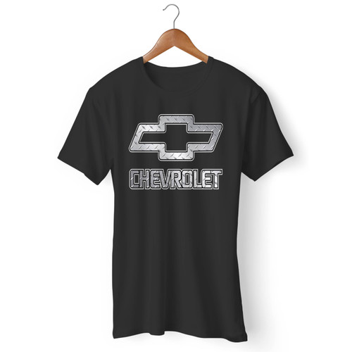 Silver Chevy Chevrolet Men T Shirt