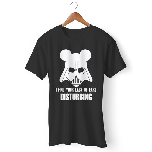 Star Wars Darth Vader Mickey Ears Men T Shirt