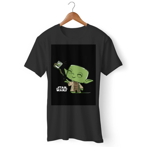 Star Wars Yoda Selfie Men T Shirt