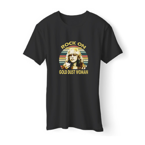 Stevie Nicks Rock On Gold Dust Men T Shirt