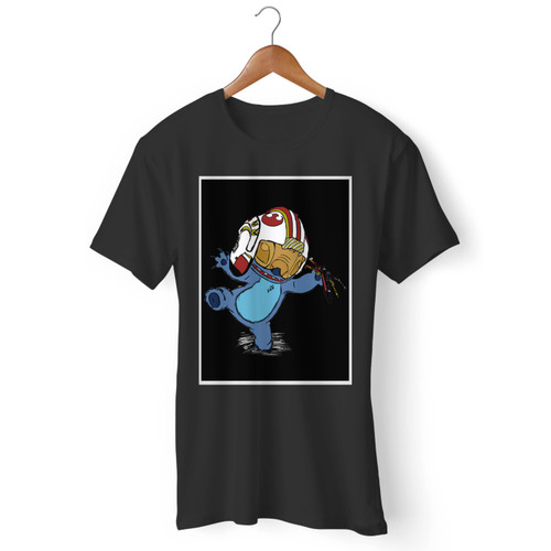 Stitch Rebel Character Men T Shirt