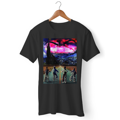 Stranger Things Movie Cover Men T Shirt