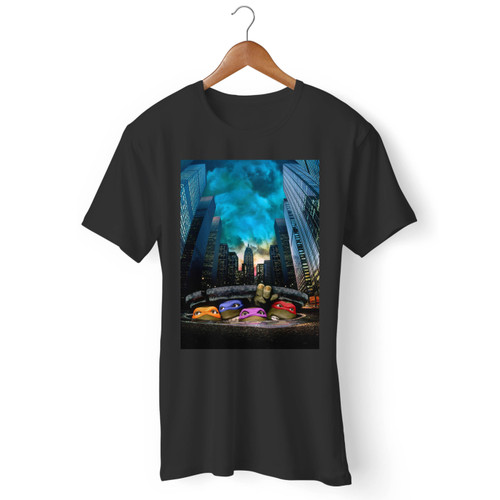 Teenage Mutant Ninja Turtles Hiding In A Hole Men T Shirt