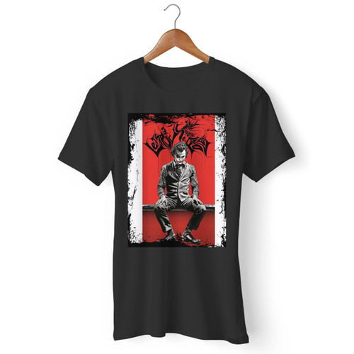 The Joker Red And Black Men T Shirt