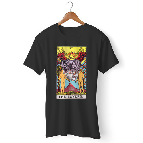 The Lovers Tarot Card Men T Shirt