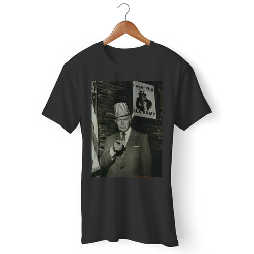 The Man Who Modeled As Uncle Sam Men T Shirt