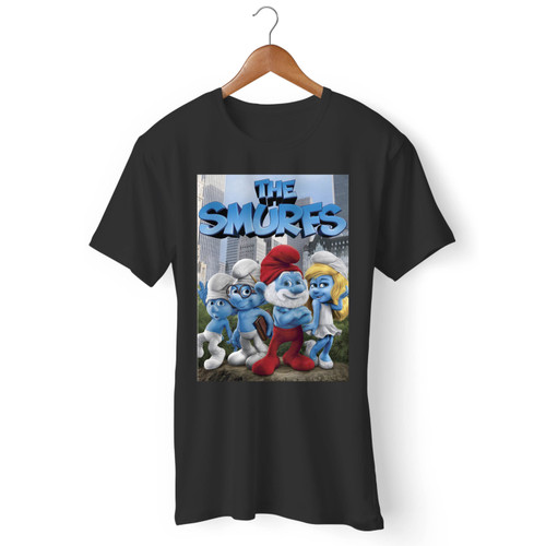 The Smurfs 2 Movie Cover Men T Shirt