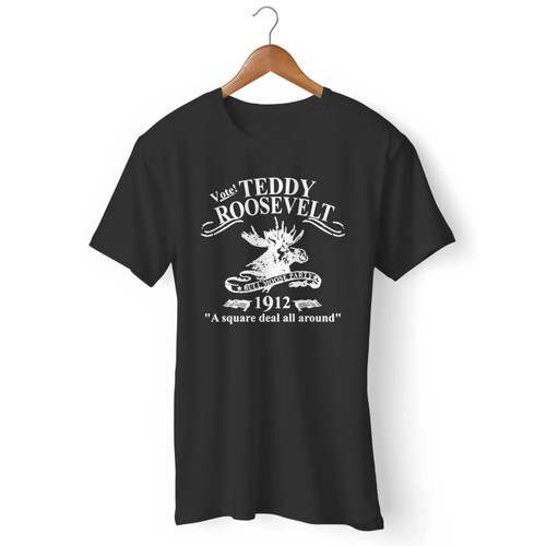 Theodore Roosevelt Bull Moose Party Political History Men T Shirt
