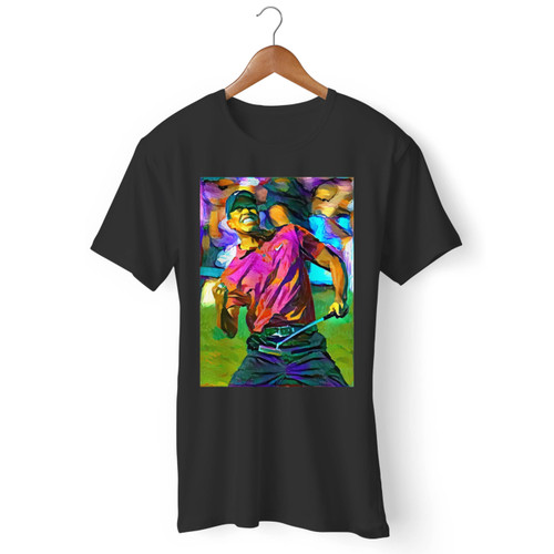 Tiger Woods Art Men T Shirt