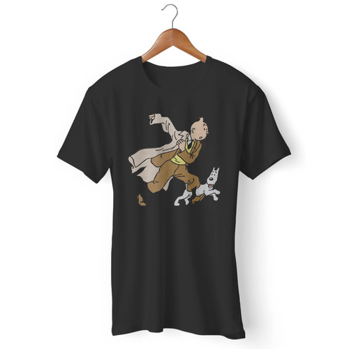 Tintin And Snowy Men T Shirt