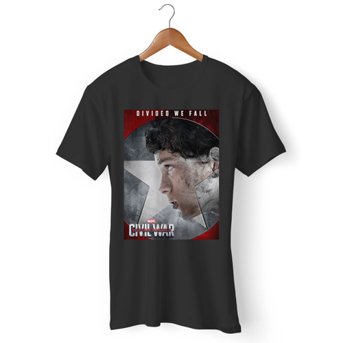 Tom Holland Spiderman Civil War Men T Shirt