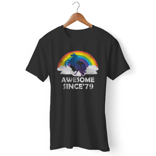 Unicorn Awesome Since 1979 Men T Shirt