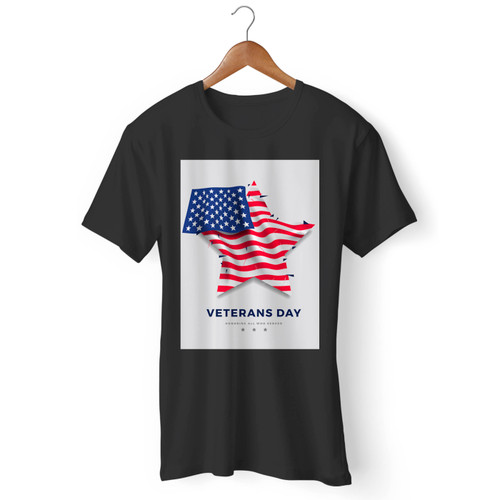 Veterans Day Flag Us Men T Shirt