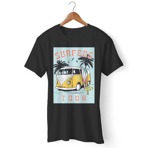 Vw Van Surfers Surfing Tour Men T Shirt