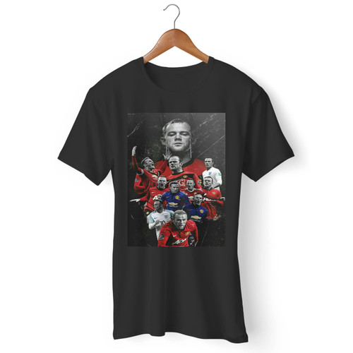 Wayne Rooney Collage Men T Shirt
