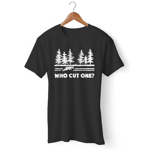 Who Cut One Ecology Vegan Vegetarian Men T Shirt