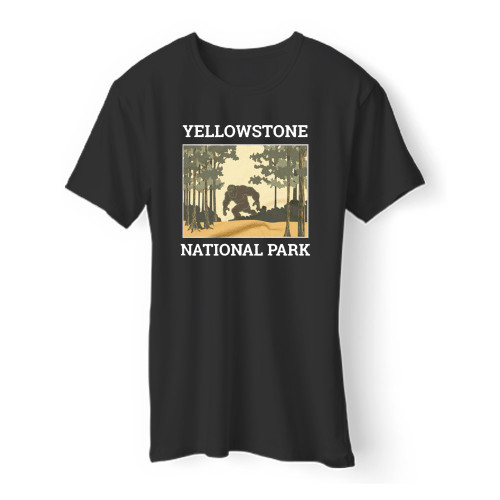 Yellowstone National Park Inspired Men T Shirt
