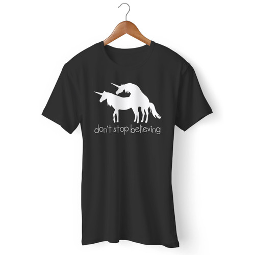 Unicorn Don'T Stop Believing Men T Shirt