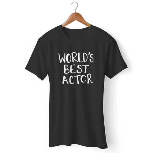 World'S Best Actor Film Cast & Crew Filmmaker Gift Men T Shirt