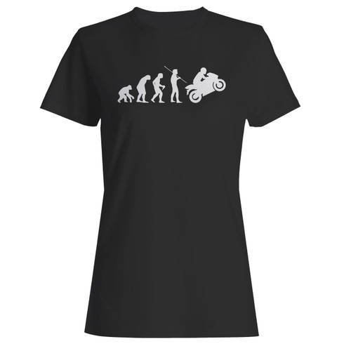 These are evolution of motorbike women t shirt that are cute tied to the side or paired with a cardigan or jacket for a more styled look. So comfy and classic, they are sure to make your vacation extra magical.