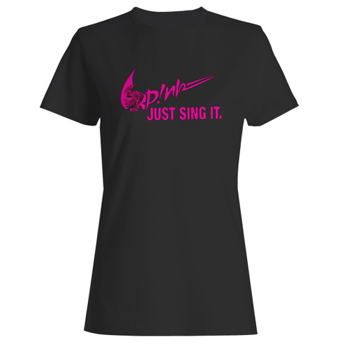 These are freeship pink just sing it women t shirt that are cute tied to the side or paired with a cardigan or jacket for a more styled look. So comfy and classic, they are sure to make your vacation extra magical.