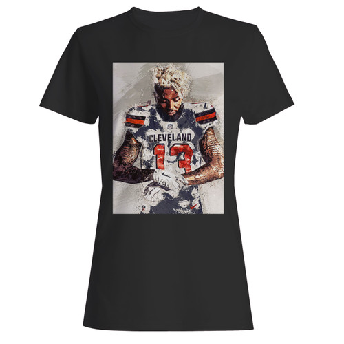 These are odell beckham jr cleveland browns women t shirt that are cute tied to the side or paired with a cardigan or jacket for a more styled look. So comfy and classic, they are sure to make your vacation extra magical.