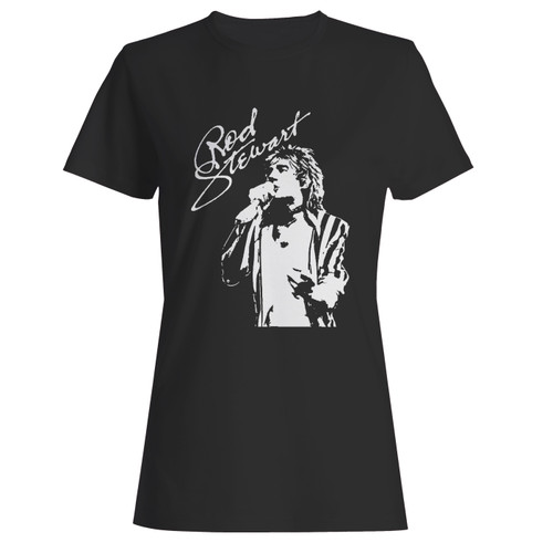 These are rod stewart english rock singer women t shirt that are cute tied to the side or paired with a cardigan or jacket for a more styled look. So comfy and classic, they are sure to make your vacation extra magical.