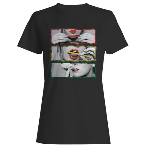 These are rolling blunt marijuana leaf weed pot kush dope high women t shirt that are cute tied to the side or paired with a cardigan or jacket for a more styled look. So comfy and classic, they are sure to make your vacation extra magical.