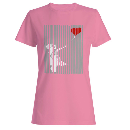 These are shredded banksy girl with balloon contemporary street art lover women t shirt that are cute tied to the side or paired with a cardigan or jacket for a more styled look. So comfy and classic, they are sure to make your vacation extra magical.