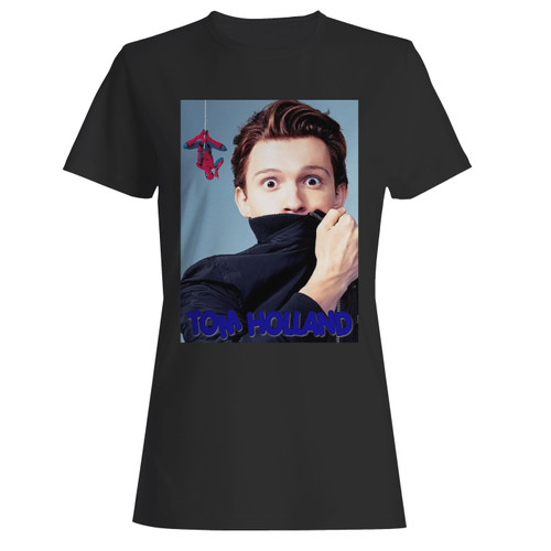 These are spider man homecoming tom holland women t shirt that are cute tied to the side or paired with a cardigan or jacket for a more styled look. So comfy and classic, they are sure to make your vacation extra magical.