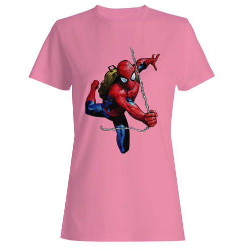 These are spider-man superhero marvel comics women t shirt that are cute tied to the side or paired with a cardigan or jacket for a more styled look. So comfy and classic, they are sure to make your vacation extra magical.
