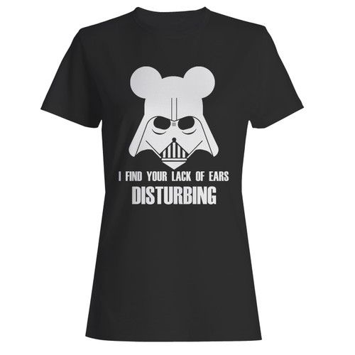 These are star wars darth vader mickey ears women t shirt that are cute tied to the side or paired with a cardigan or jacket for a more styled look. So comfy and classic, they are sure to make your vacation extra magical.