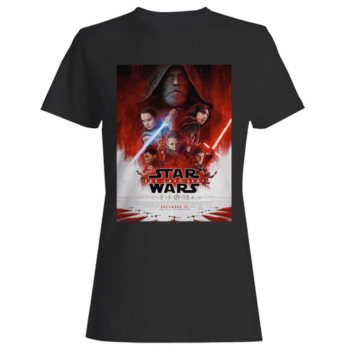 These are star wars the last jedi women t shirt that are cute tied to the side or paired with a cardigan or jacket for a more styled look. So comfy and classic, they are sure to make your vacation extra magical.