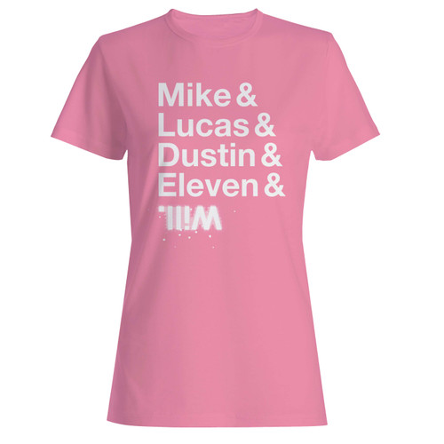 These are stranger of things character names women t shirt that are cute tied to the side or paired with a cardigan or jacket for a more styled look. So comfy and classic, they are sure to make your vacation extra magical.
