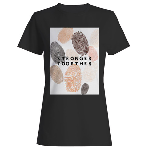 These are stronger together women t shirt that are cute tied to the side or paired with a cardigan or jacket for a more styled look. So comfy and classic, they are sure to make your vacation extra magical.
