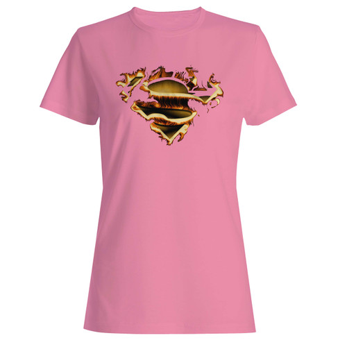 These are superman fire logo 2 women t shirt that are cute tied to the side or paired with a cardigan or jacket for a more styled look. So comfy and classic, they are sure to make your vacation extra magical.