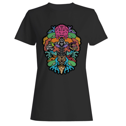 These are teenage mutant ninja turtles krang pizza women t shirt that are cute tied to the side or paired with a cardigan or jacket for a more styled look. So comfy and classic, they are sure to make your vacation extra magical.
