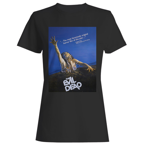 These are the evil dead horror movie women t shirt that are cute tied to the side or paired with a cardigan or jacket for a more styled look. So comfy and classic, they are sure to make your vacation extra magical.