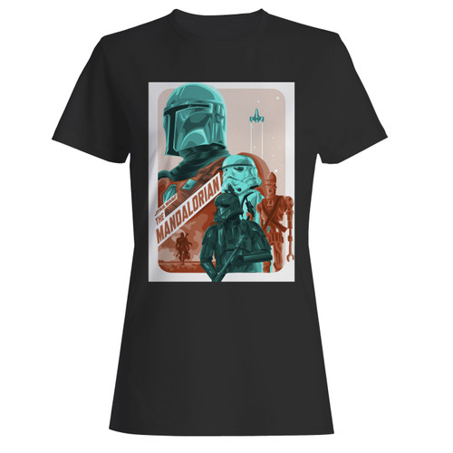 These are the mandalorian star wars women t shirt that are cute tied to the side or paired with a cardigan or jacket for a more styled look. So comfy and classic, they are sure to make your vacation extra magical.