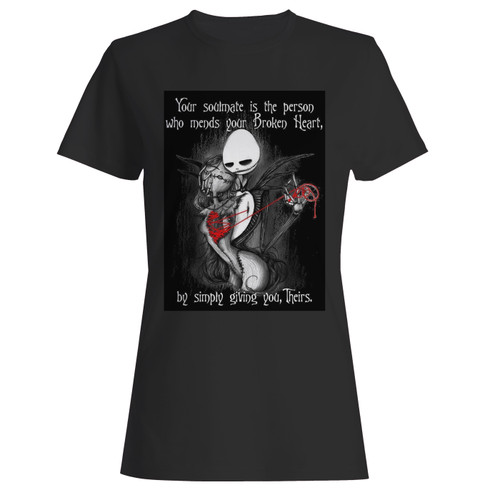 These are the nightmare before christmas broken heart women t shirt that are cute tied to the side or paired with a cardigan or jacket for a more styled look. So comfy and classic, they are sure to make your vacation extra magical.