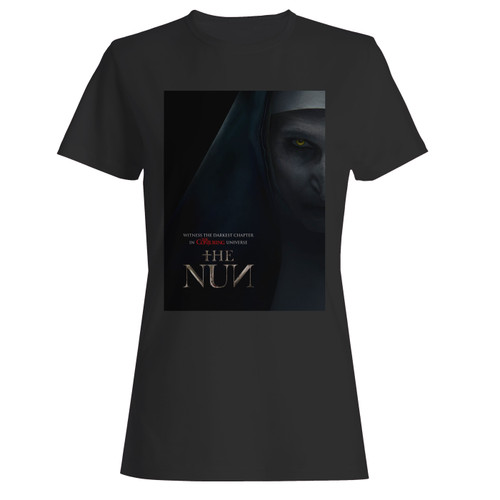 These are the nun movie inspired women t shirt that are cute tied to the side or paired with a cardigan or jacket for a more styled look. So comfy and classic, they are sure to make your vacation extra magical.