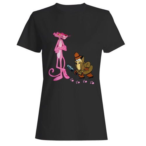These are the pink panther inspector clouseau women t shirt that are cute tied to the side or paired with a cardigan or jacket for a more styled look. So comfy and classic, they are sure to make your vacation extra magical.