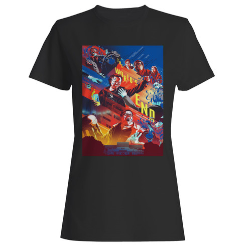 These are the world's end women t shirt that are cute tied to the side or paired with a cardigan or jacket for a more styled look. So comfy and classic, they are sure to make your vacation extra magical.