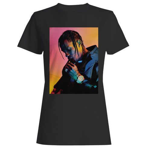 These are travis scott hip hop rap music women t shirt that are cute tied to the side or paired with a cardigan or jacket for a more styled look. So comfy and classic, they are sure to make your vacation extra magical.